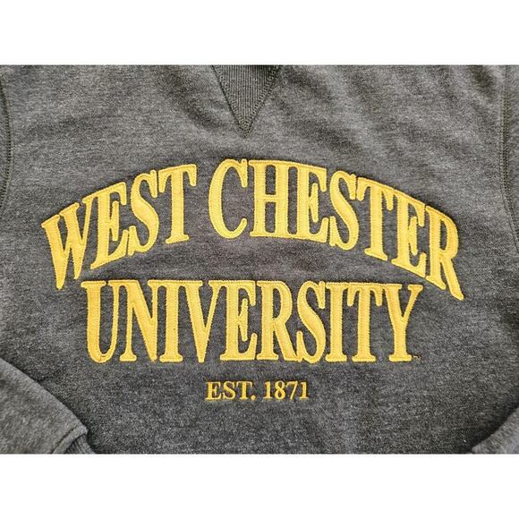 West Chester University Crewneck Gray Sweatshirt Unisex Women’s Size S - Picture 4 of 7